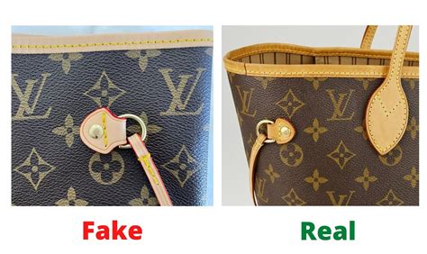 lv neverfull bag real vs fake|never full bag.